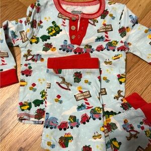 Mudpie Holiday Christmas Pajamas North Pole